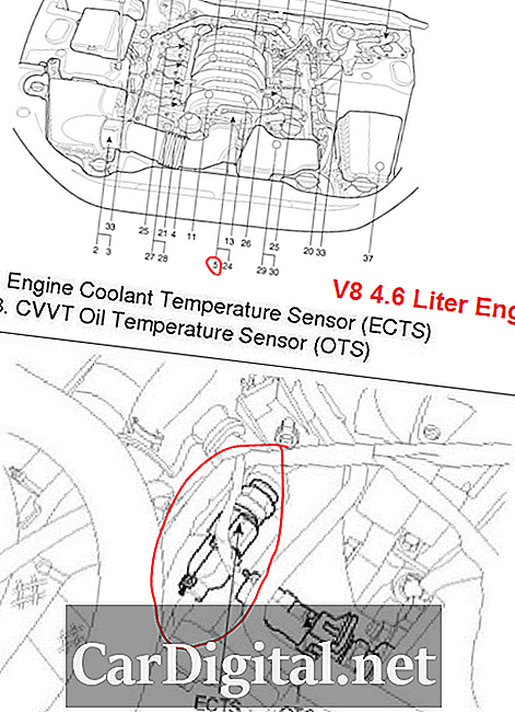P0116 2010 हुंडई जेनेसिस सीडान - इंजन शीतलक तापमान सर्किट रेंज / प्रदर्शन