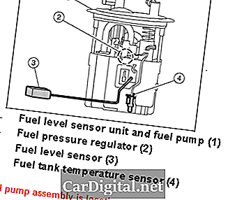 P0183 2008 NISSAN SENTRA - Intrare de intrare în circuitul senzorului de temperatură a carburantului