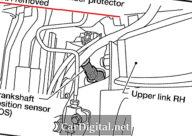 P0335 2008 NISSAN PATHFINDER - Krumtapaksel Position Sensor Circuit