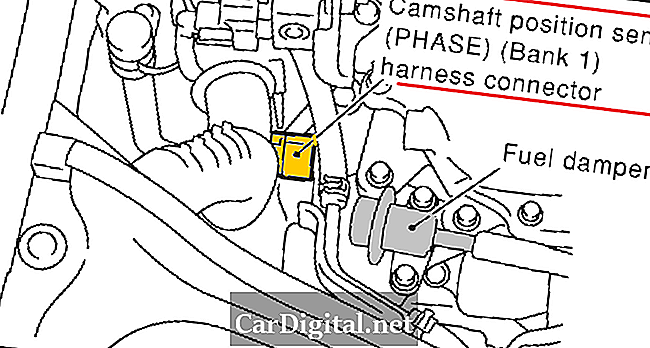 P0340 2003 INFINITI G35 - Camshaft Position Sensor Circuit Bank 1