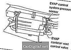 P0453 2005 NISSAN SENTRA - Υψηλή είσοδος αισθητήρα πίεσης συστήματος ελέγχου EVAP