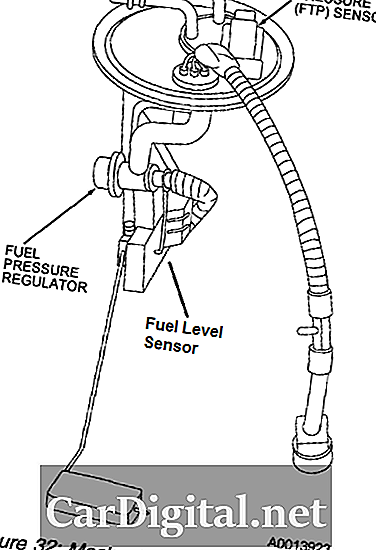 P0462 LINCOLN - Senzor de nivel al combustibilului "A" scăzut