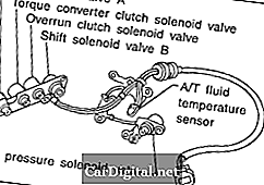 P0710 2004 NISSAN ALTIMA SEDAN - Mau funcionamento do circuito do sensor de temperatura do fluido de transmissão