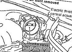 P1121 2003 INFINITI G35 - Електрически задвижващ механизъм на дроселната клапа