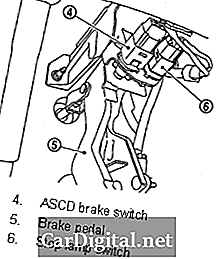P1572 2008 NISSAN ROGUE  - ブレーキペダルスイッチ回路の故障