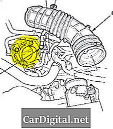 P1684 2009 HONDA ACCORD - Problem opruge povratne opruge prigušnog ventila