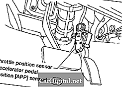 P1705 2004 NISSAN ALTIMA SEDAN - Sensor de posición del acelerador