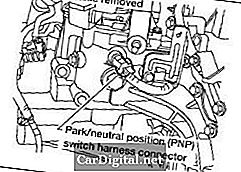 P1706 2005 NISSAN MAXIMA - Interruptor de posición de estacionamiento y punto muerto