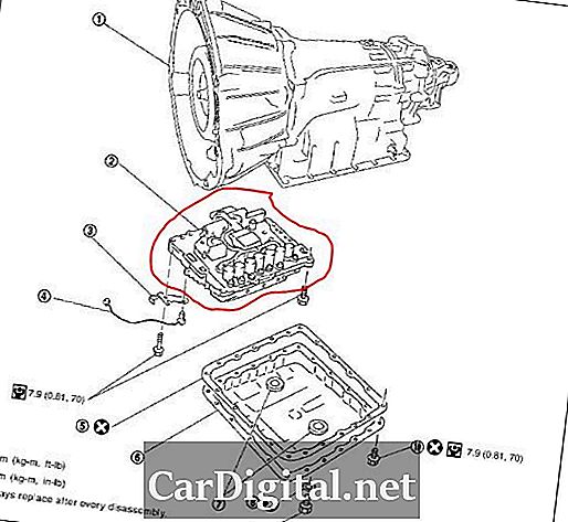 P1716 2004 INFINITI G35 - Turbīnu revolūcijas sensors - Auto-Kodi