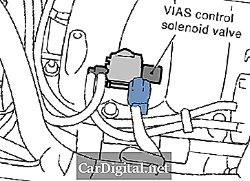 P1800 2002 INFINITI I35 - Circuito com Válvula Solenóide de Controle do Sistema de Ar de Admissão Variável - Auto-Codes